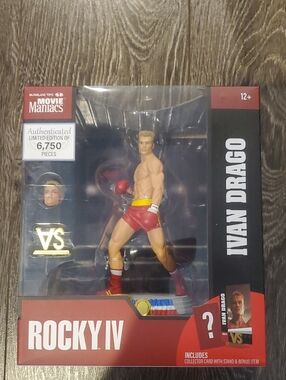 Movie Maniacs - 6in Posed Ivan Drago Figure (Rocky IV) - McFarlane Toys